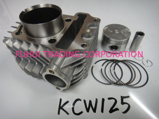 Motorcycle parts cylinder kit KCW125(WH125)