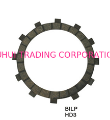 Oil resistance motorcycle parts clutch friction plates with 12 teeth BILP HD3