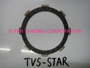 Excellent performance oil resistance Motorcycle clutch plates , disc , parts TVS-STAR