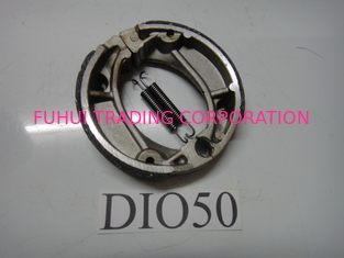 Low heat declination motorcycle spare parts brake lines shoe For Yamaha , Suzuki DIO50