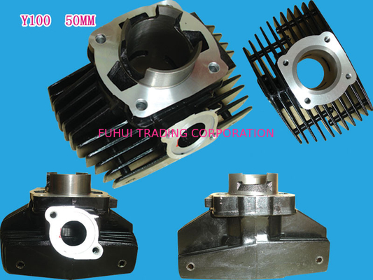 Aluminium motorcycle cylinder block parts kit with OEM serivce Y100 50mm A-070