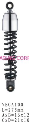 275mm Motorcycle Parts Shock Absorber Rear Parts 16×12 VEGA100